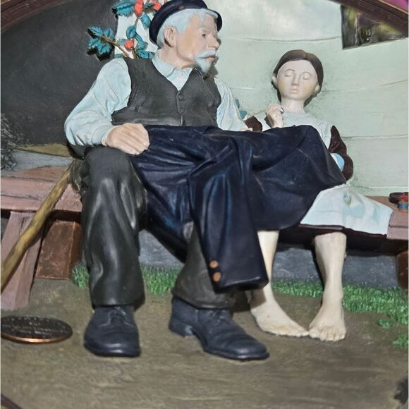 Vintage The Lighthouse Keeper’s Daughter, Norman Rockwell Centennial Collection - Picture 4 of 8